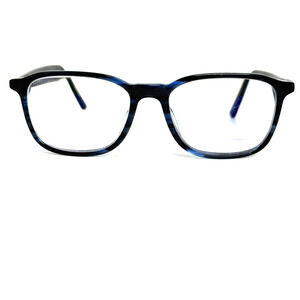 Alan J AJ-122 C2 Blue Stripe 54-18-145 Mens Eyeglasses Frames H18310